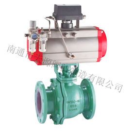 襯氟V型調節(jié)球閥